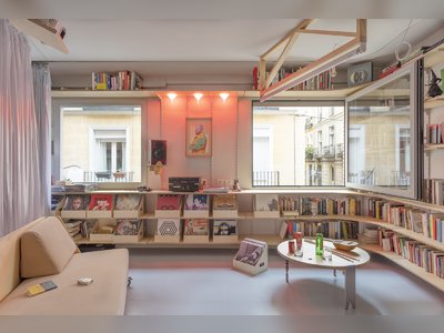 A Dated Madrid Apartment Becomes a Fun and Funky Home for a Local Musician