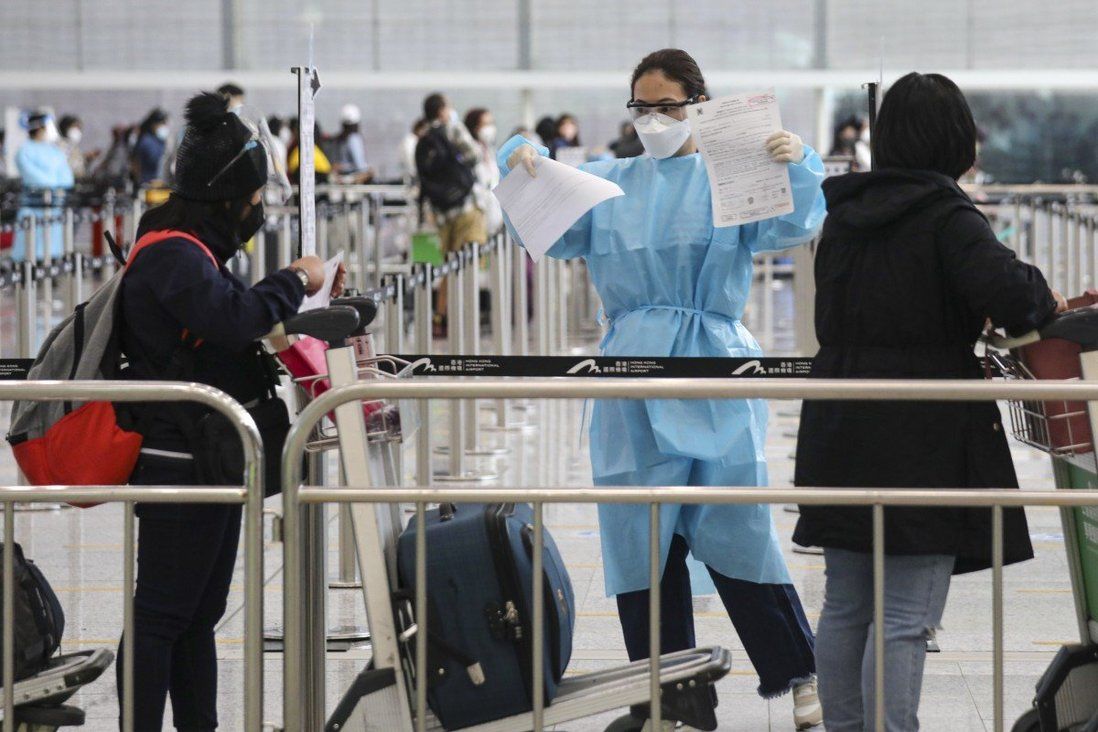 Mainland China team arrives in Hong Kong to inspect pandemic-control measures