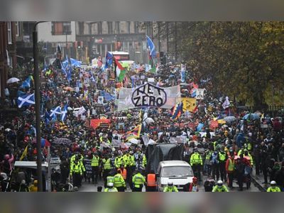 Climate protests: fury, and optimism, in the Glasgow rain