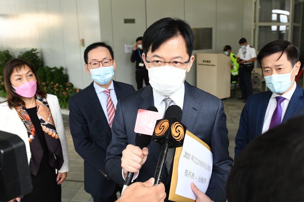 Sunny Tan among 11 candidates that file nomination for LegCo election