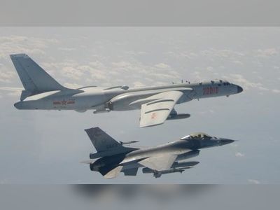 Taiwan Sees Biggest Flyby of Chinese Warplanes Since October