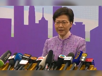 Carrie Lam says she is in Beijing for duty, not for herself