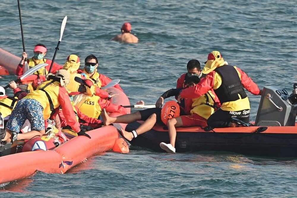 Four New World Harbour Race swimmers sent to hospital
