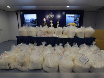 Four arrested in record-breaking HK$840m ketamine trafficking case