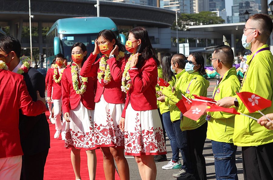 Mainland Olympians' visit strengthens HK's national pride