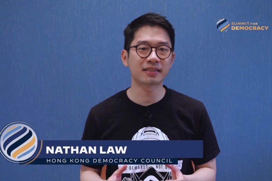 Fugitive Hong Kong activist Nathan Law blames West for failing to stand up to China