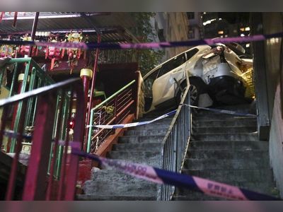 Woman, 27, dies after being critically injured in Hong Kong SoHo car crash