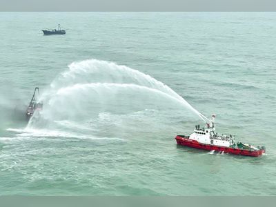 1 sailor dead, 2 missing after Hong Kong fishing vessel catches fire, sinks