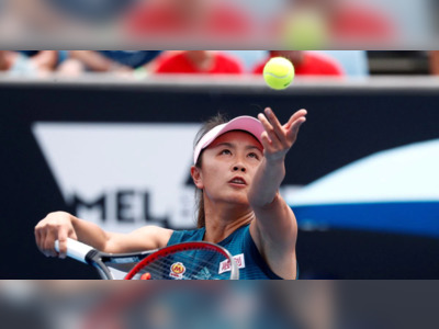 'Political' Peng messages banned at Australian Open