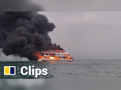 Scuba diving boat sinks after bursting into flames off Hong Kong’s Jin Island