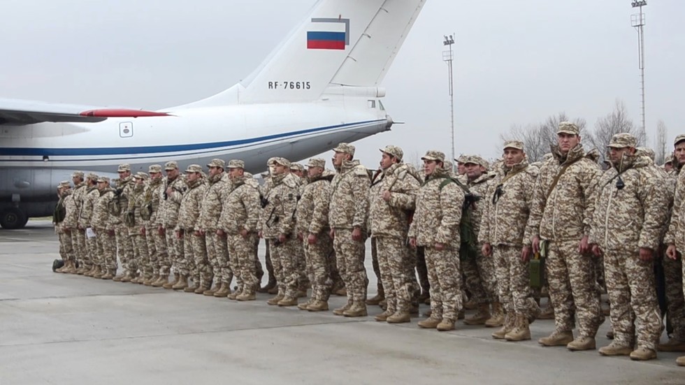 What are Russian peacekeepers doing in Kazakhstan?