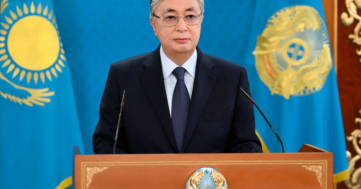 Kazakh president becomes party chair after sidelining Nazarbayev