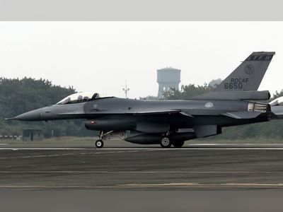 Taiwan suspends F-16 fleet combat training after jet crashes into sea