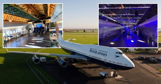 British Airways jet bought for £1 is now a bar hosting lavish plane parties