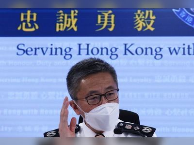 ‘Press freedom not absolute,’ Hong Kong police chief says