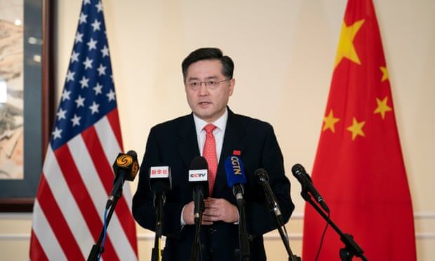 China’s ambassador to US warns of possible military conflict over Taiwan