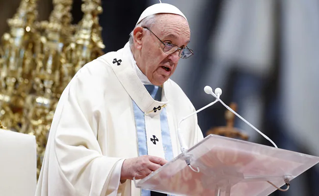 "Shameful Capitulation": Pope Francis Slams Russian Invasion Of Ukraine
