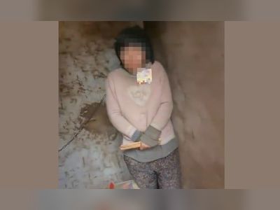 Video of woman chained to wall in shack causes outcry in China