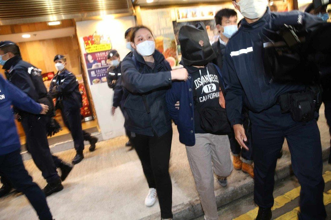 Hong Kong police arrest owners of Taiwanese drinks shop over social media posts