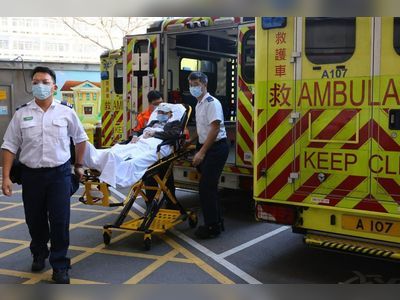 Hong Kong paramedics ‘stretched to limit’ by fifth wave of Covid-19 cases