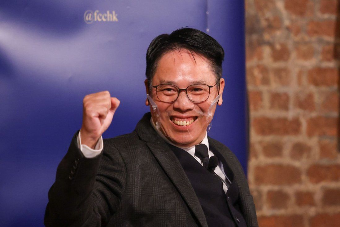 Hong Kong chief executive hopeful Checkley Sin says he has no Beijing connections