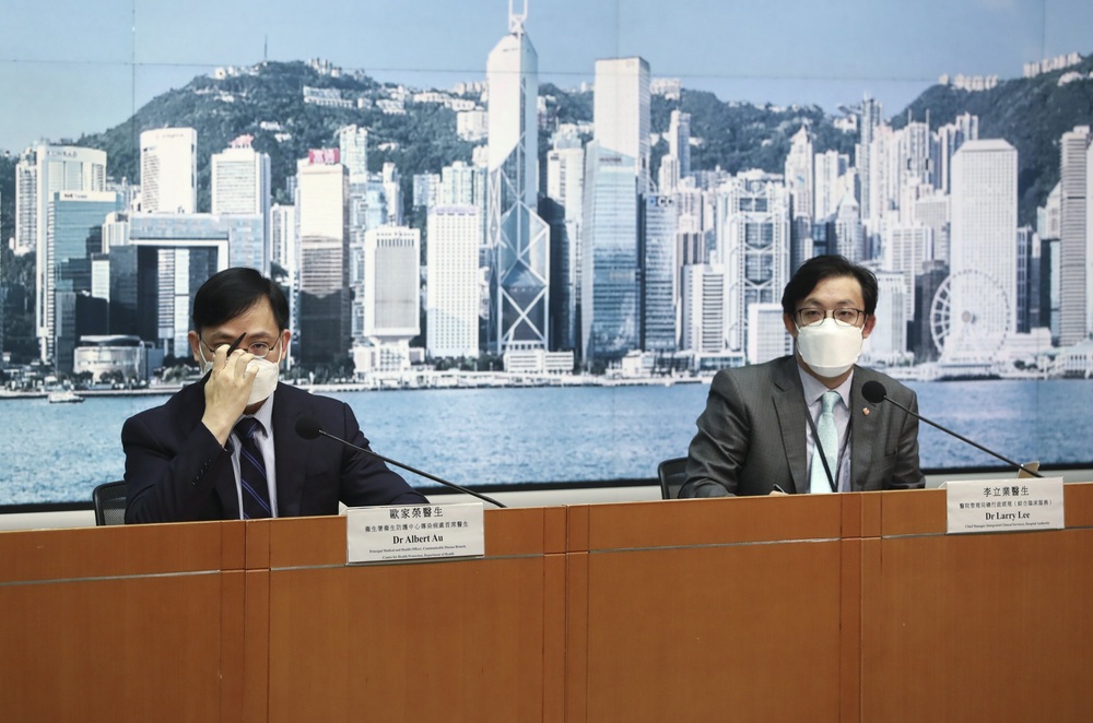 Hong Kong reports four-digit Covid-19 caseload at 8,841 since late-February