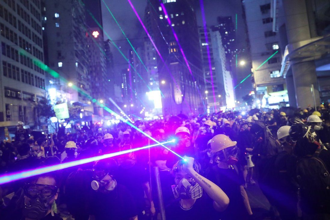 Hong Kong teen wins appeal over detention order for carrying laser pointer
