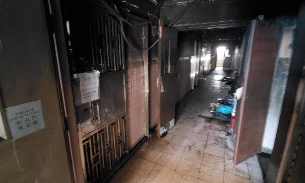 Shek Tong Tsui fire suspected to be caused by cigarette ash