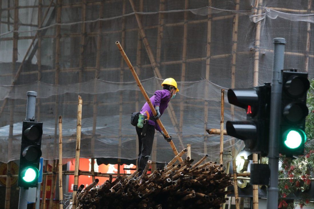 Hong Kong’s renovations hit by worker shortage, supplies stuck across border