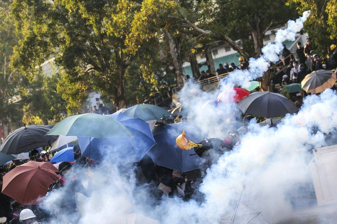 3 jailed for rioting during Hong Kong protests on National Day in 2019