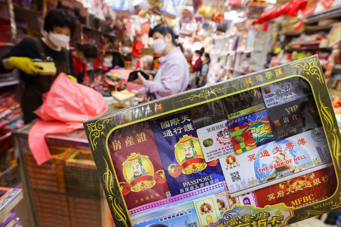 Hongkongers’ wanderlust spills into paper offerings on Ching Ming holiday