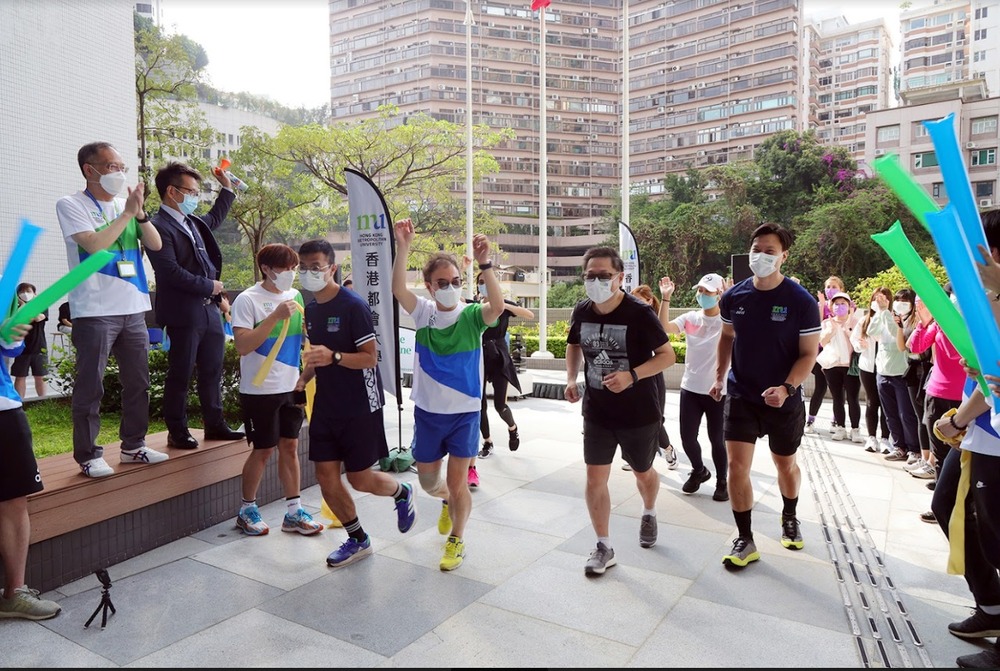 (Central Station) HKMU holds Campus Run to help build a healthy community