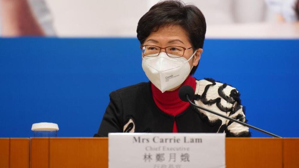 Carrie Lam declines to comment on CE hopeful John Lee’s manifesto