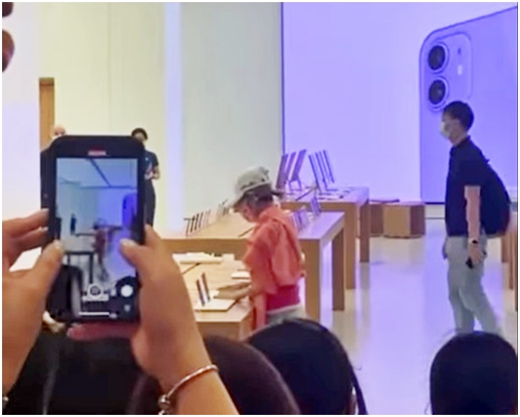 Guilty plea for woman who wreaks havoc at Apple Store