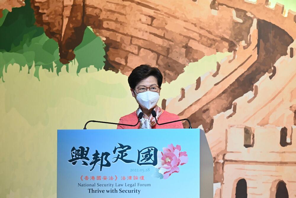 Carrie Lam tells next administration team to increase political and national security awareness