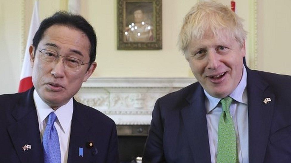 UK and Japan sign military agreement amid Russia concerns