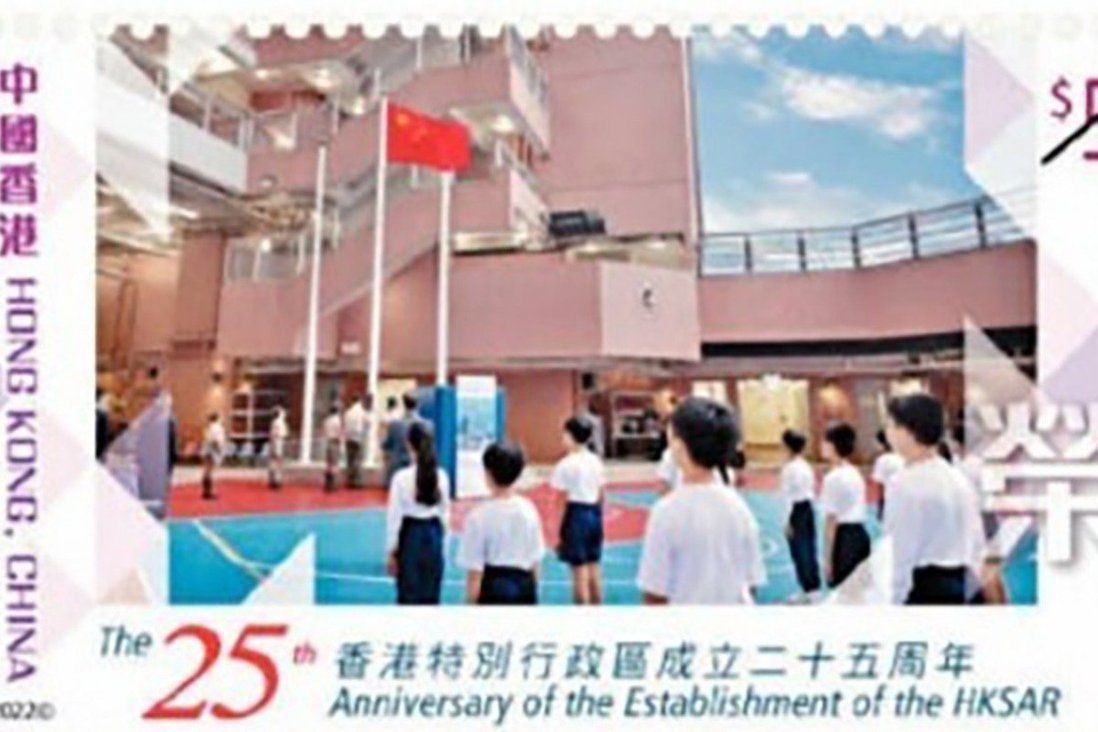 Hongkong Post changes pupil uniforms from ‘protest’ yellow to white in stamp photo