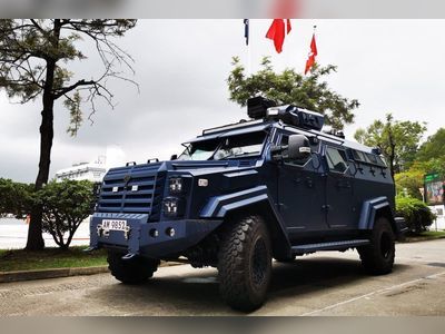 6 new anti-riot armoured vehicles to hit Hong Kong roads ahead of handover bash