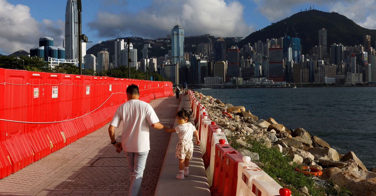 Typhoon may be forming ahead of Hong Kong handover anniversary