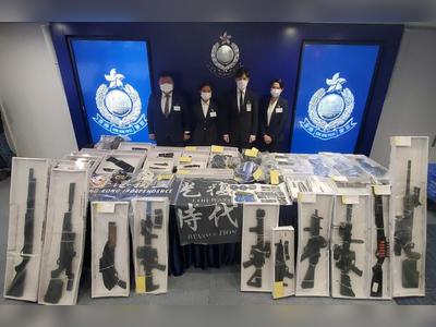Teen aged 17 among three arrested over seizure of imitation guns