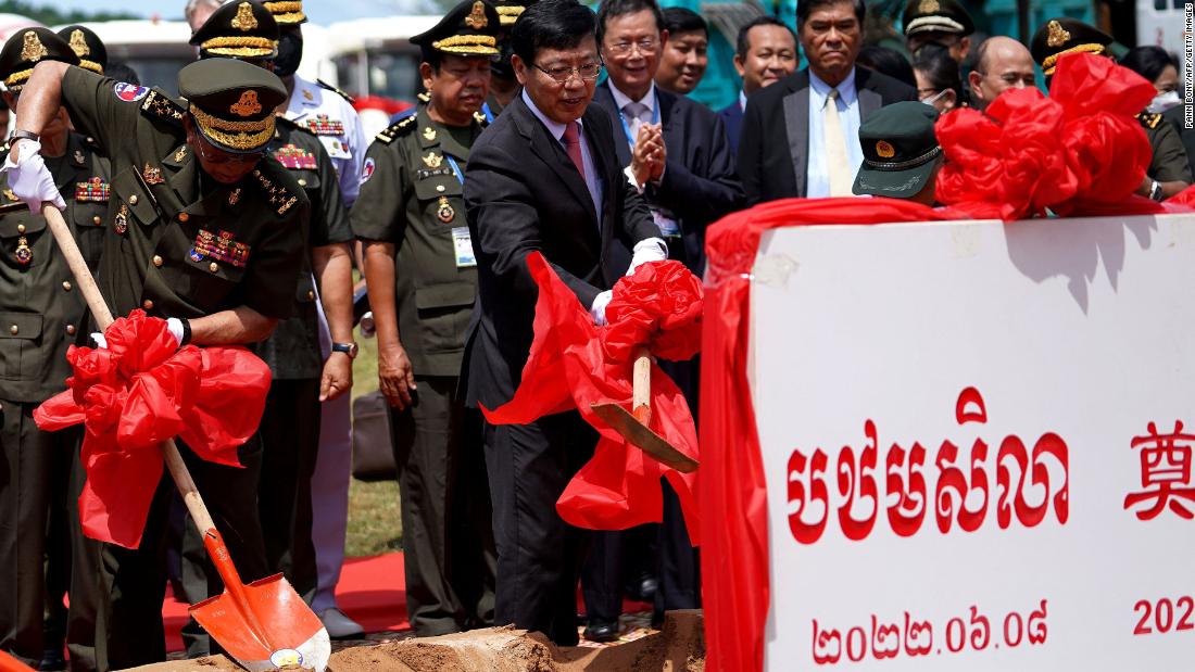 China and Cambodia break ground at naval base in show of 'iron-clad' relations