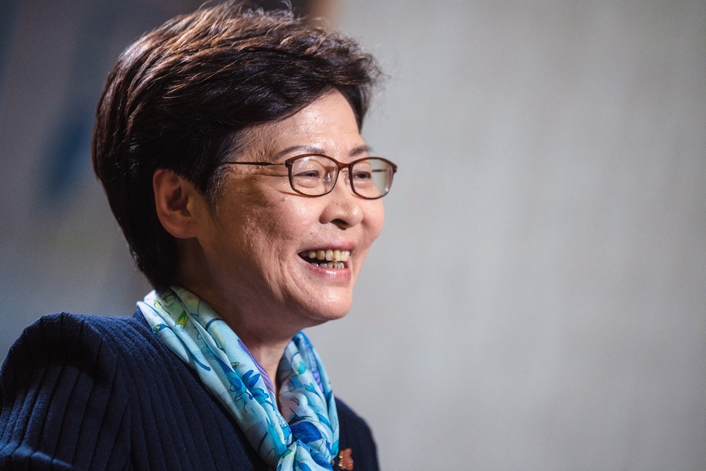 A bag full of cash: Carrie Lam expects pension to be paid in cash under US sanctions
