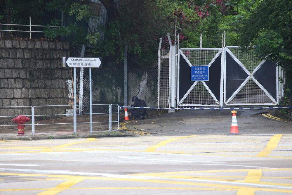 Suspected grenade found in Tsim Sha Tsui