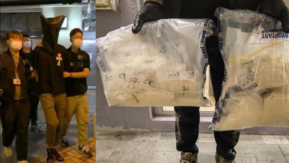 Teen duo arrested in HK$6m Sham Shui Po drug bust