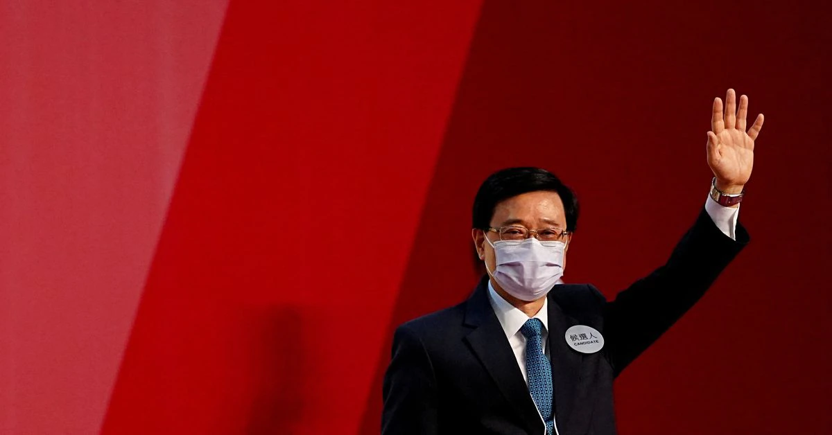China announces new Hong Kong leader's cabinet