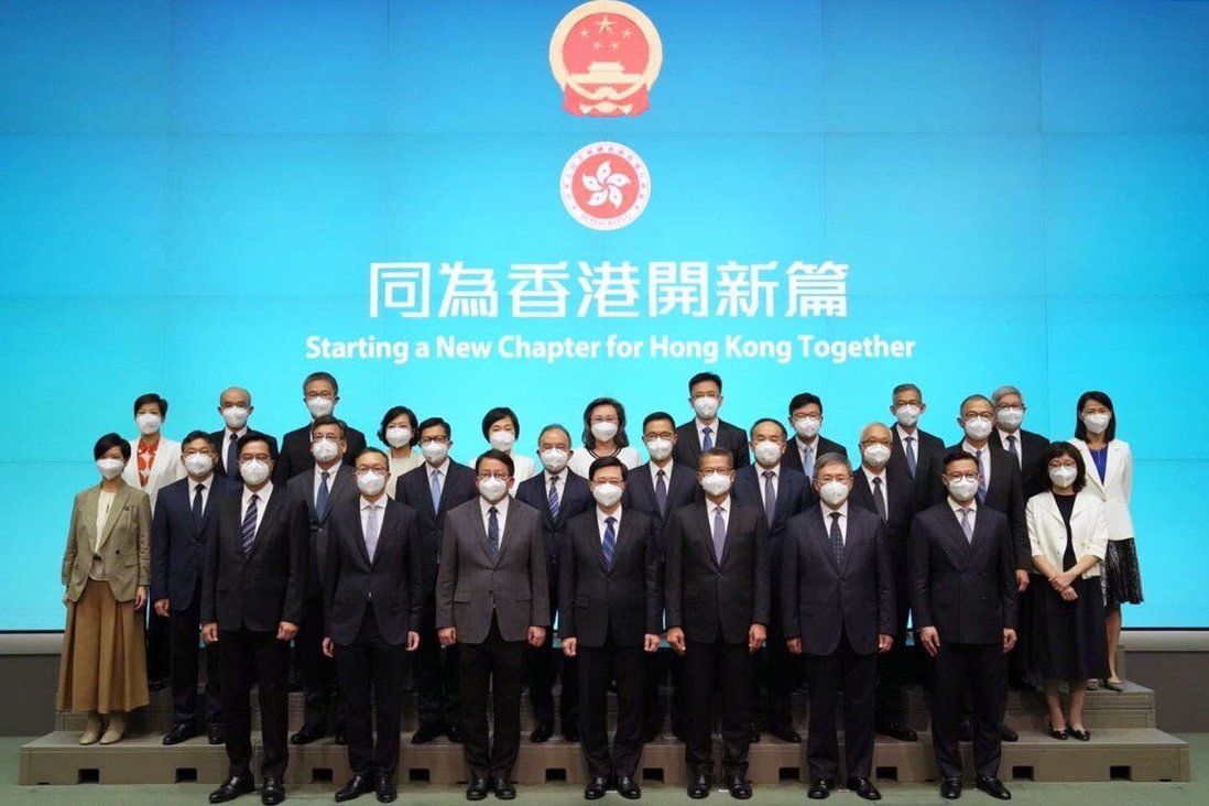 Incoming Hong Kong leader unveils team, while Beijing lays out key expectations