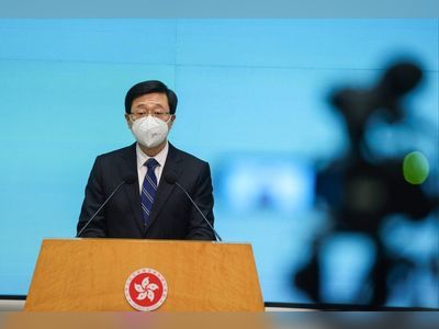 Incoming Hong Kong leader dismisses sanctions, vows to protect national security