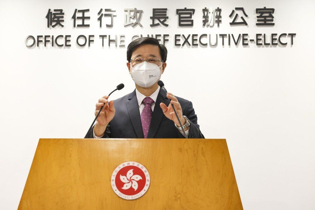 Incoming Hong Kong leader relies on incumbent officials to fill ranks of team