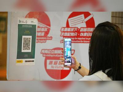 Over 50pc Hongkongers back color health code