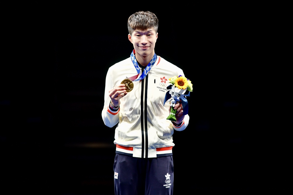 Man faces prosecution for adding protest song to fencer Edgar Cheung’s Olympic medal video